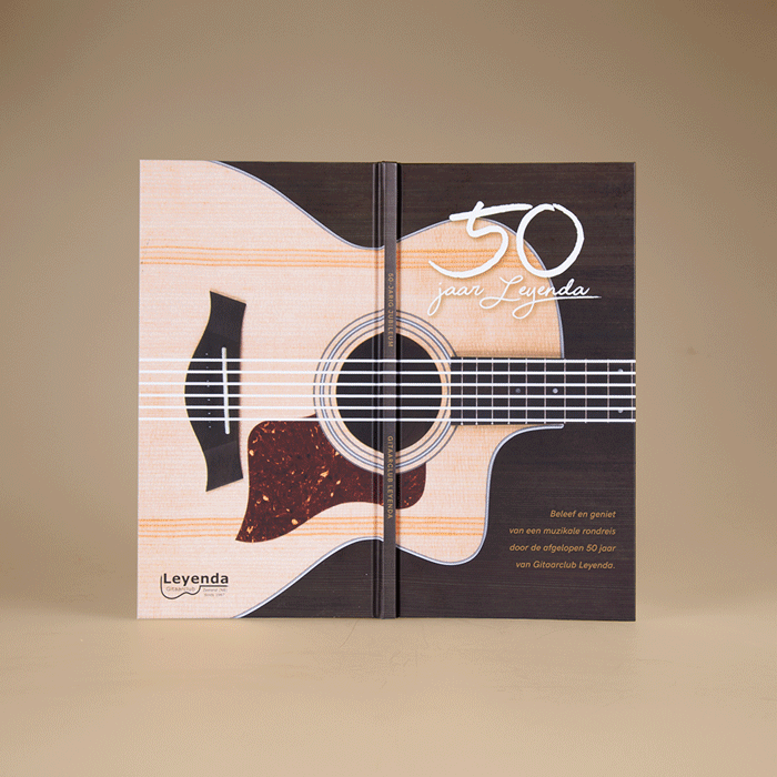 Boek ontwerp - Gitaarclub Leyenda Zeeland
