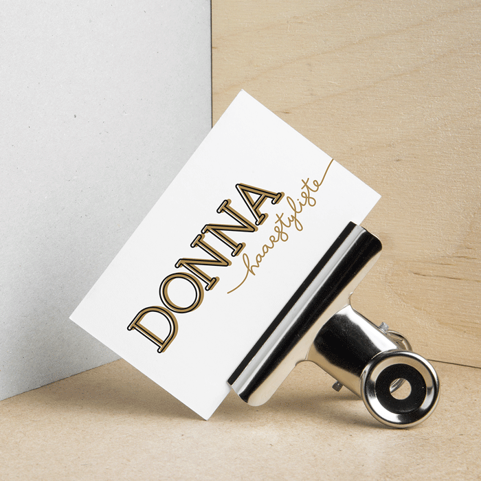 Logo ontwerp - DONNA haarstyliste